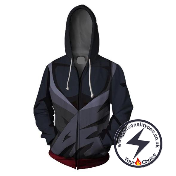 Dragon Ball Super Hoodie - Black Goku Cosplay Jacket